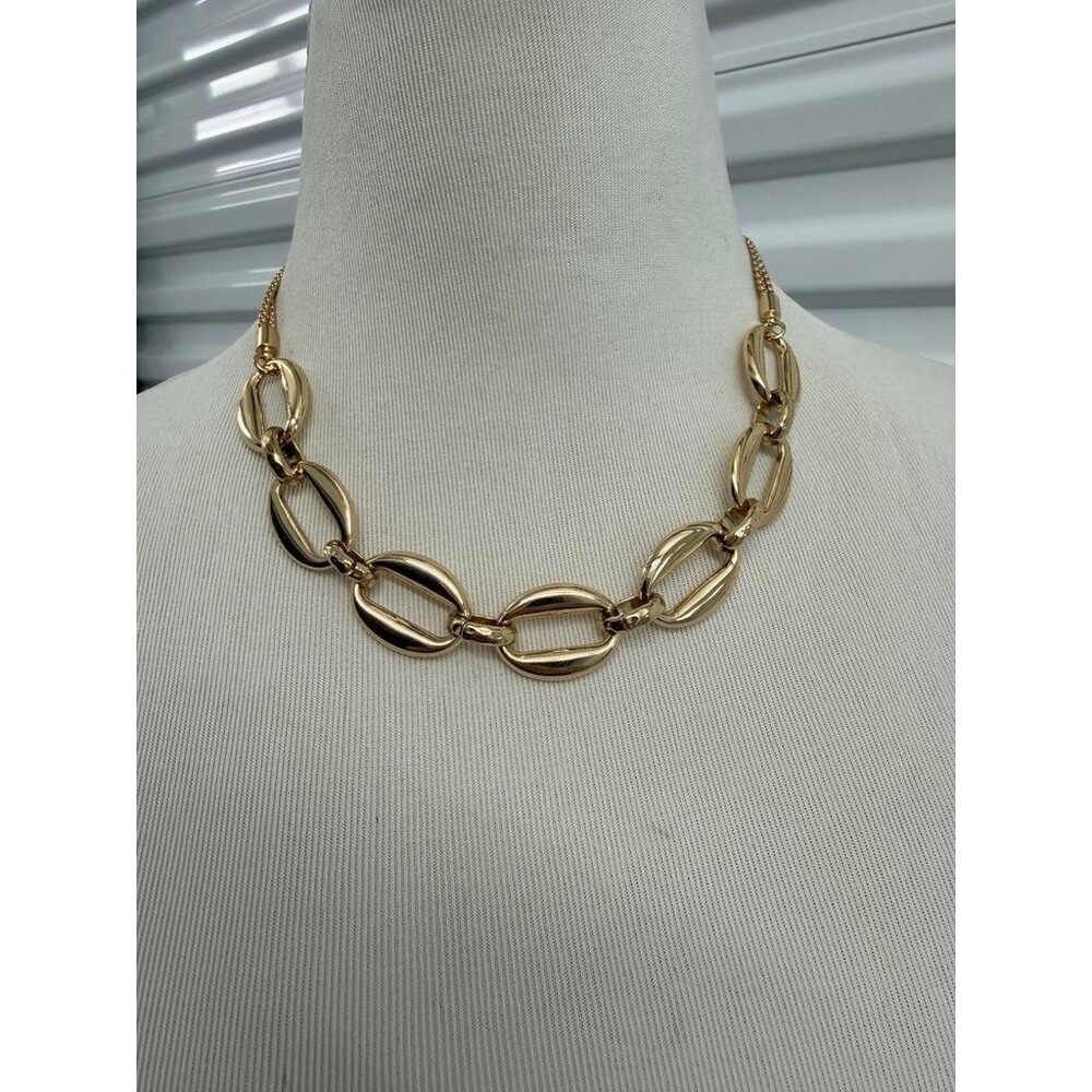 Charter Club Gold-Tone Link Necklace